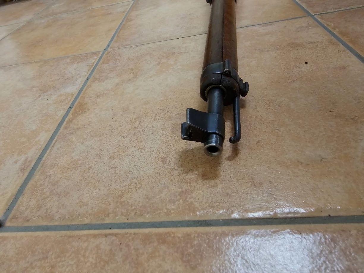 Steyr Mannlicher M95 8x56 – Historical repeating rifle with straight pull bolt, very good condition from estate.