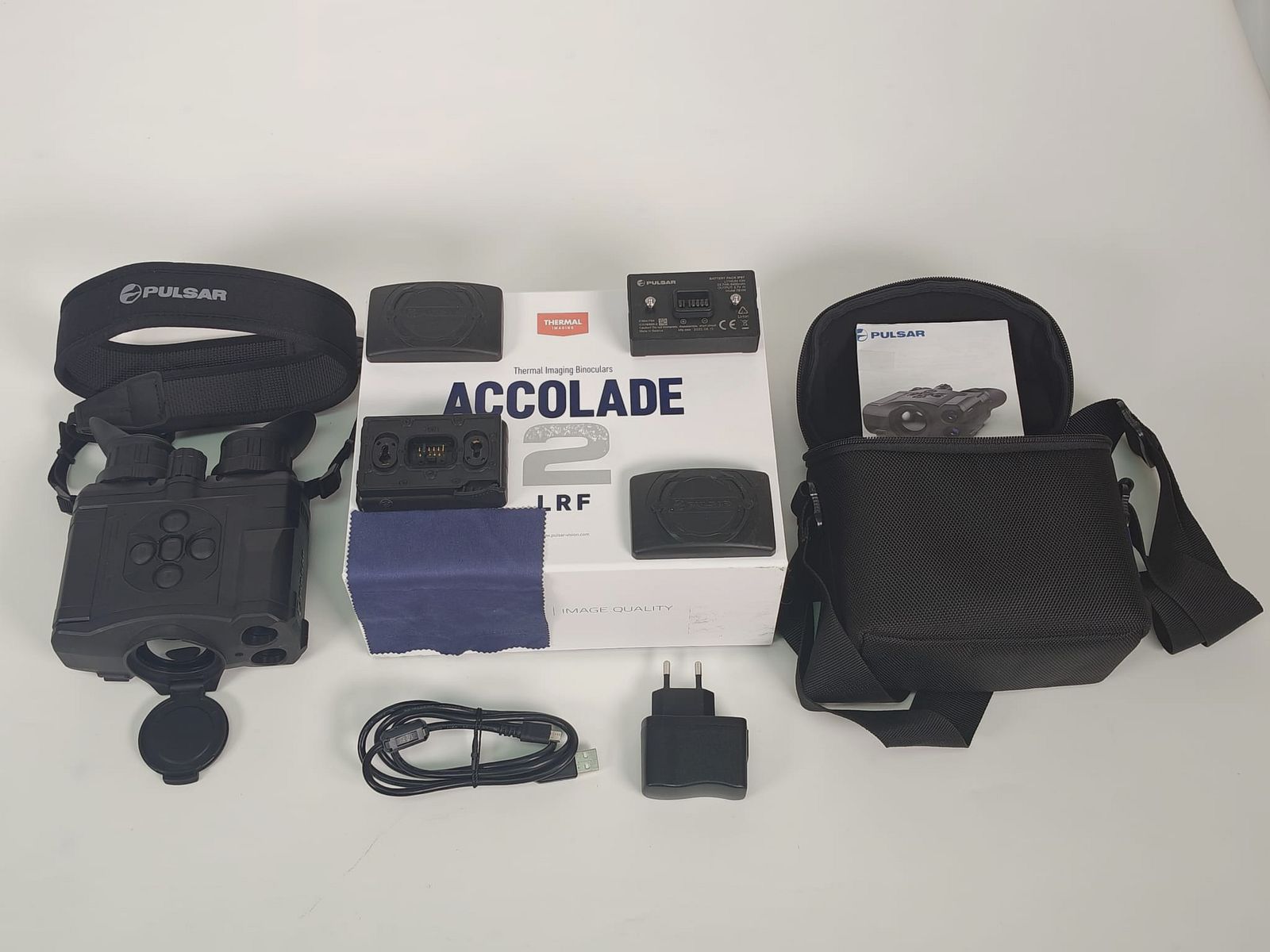Pulsar Accolade 2 LRF XP50 jumelles thermiques – appareil de démonstration, comme neuf dans l'emballage d'origine