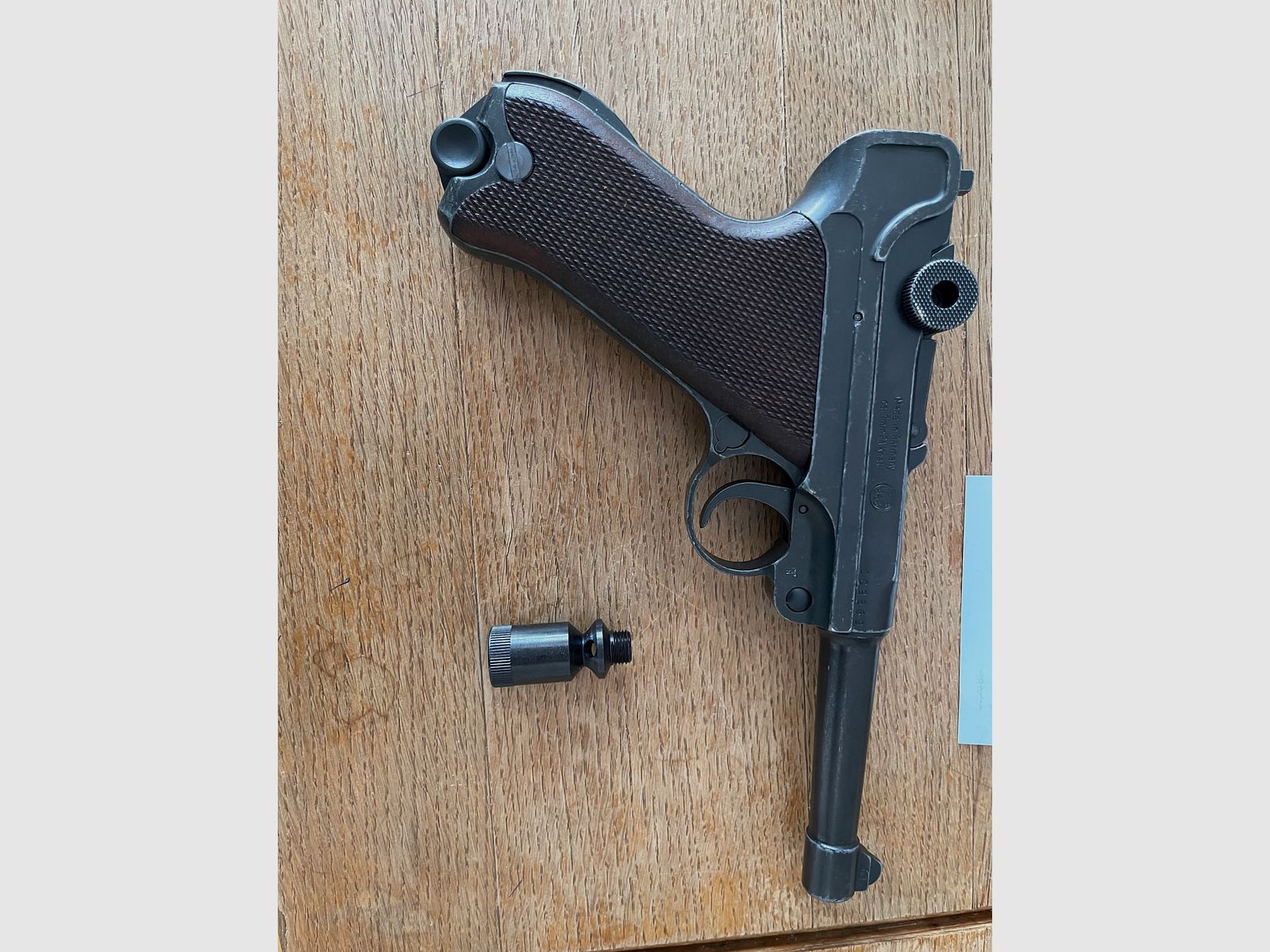 Modello ME P08 Calibro 9mm P. A. Knall di Cuno Melcher
