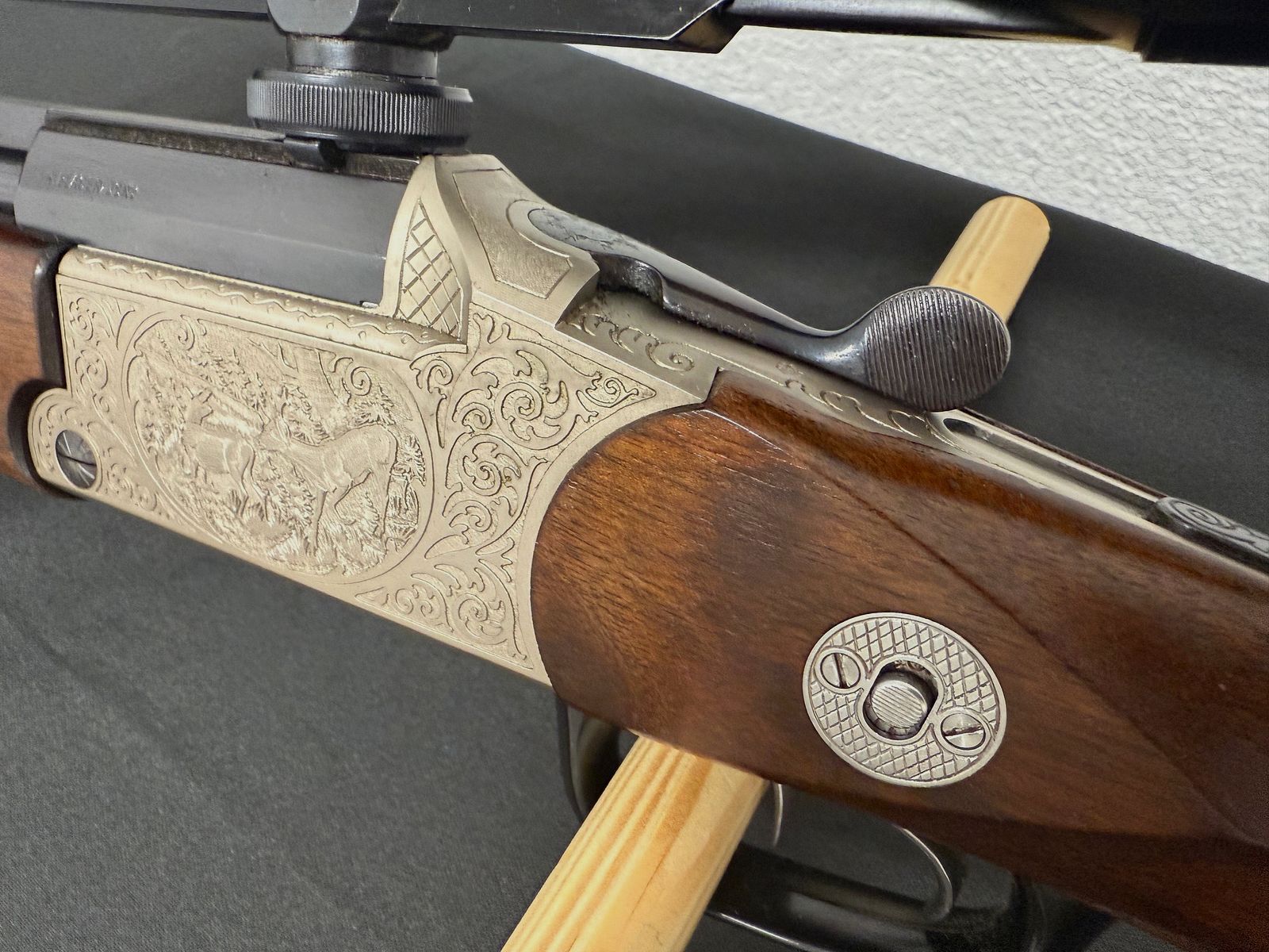 Blaser rifle de doble cañón 9,3x74R .22Hornet