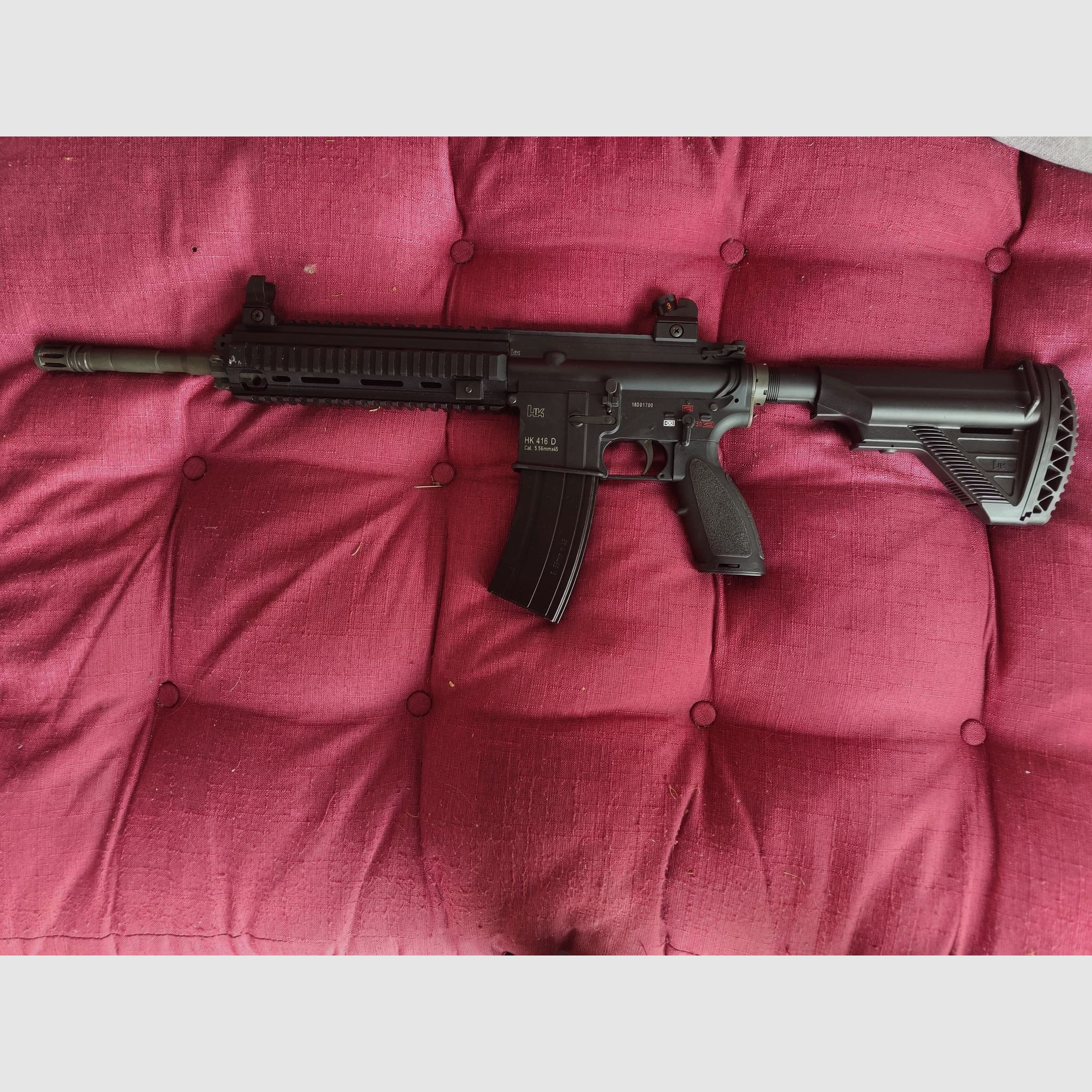 Umarex HK416 GBB Vollmetall – ca. 1,3 J – sehr guter Zustand – 1 Magazin