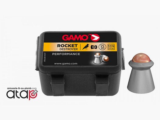 Rocket Gamo Box mit 150 Diabolos 4,5mm
