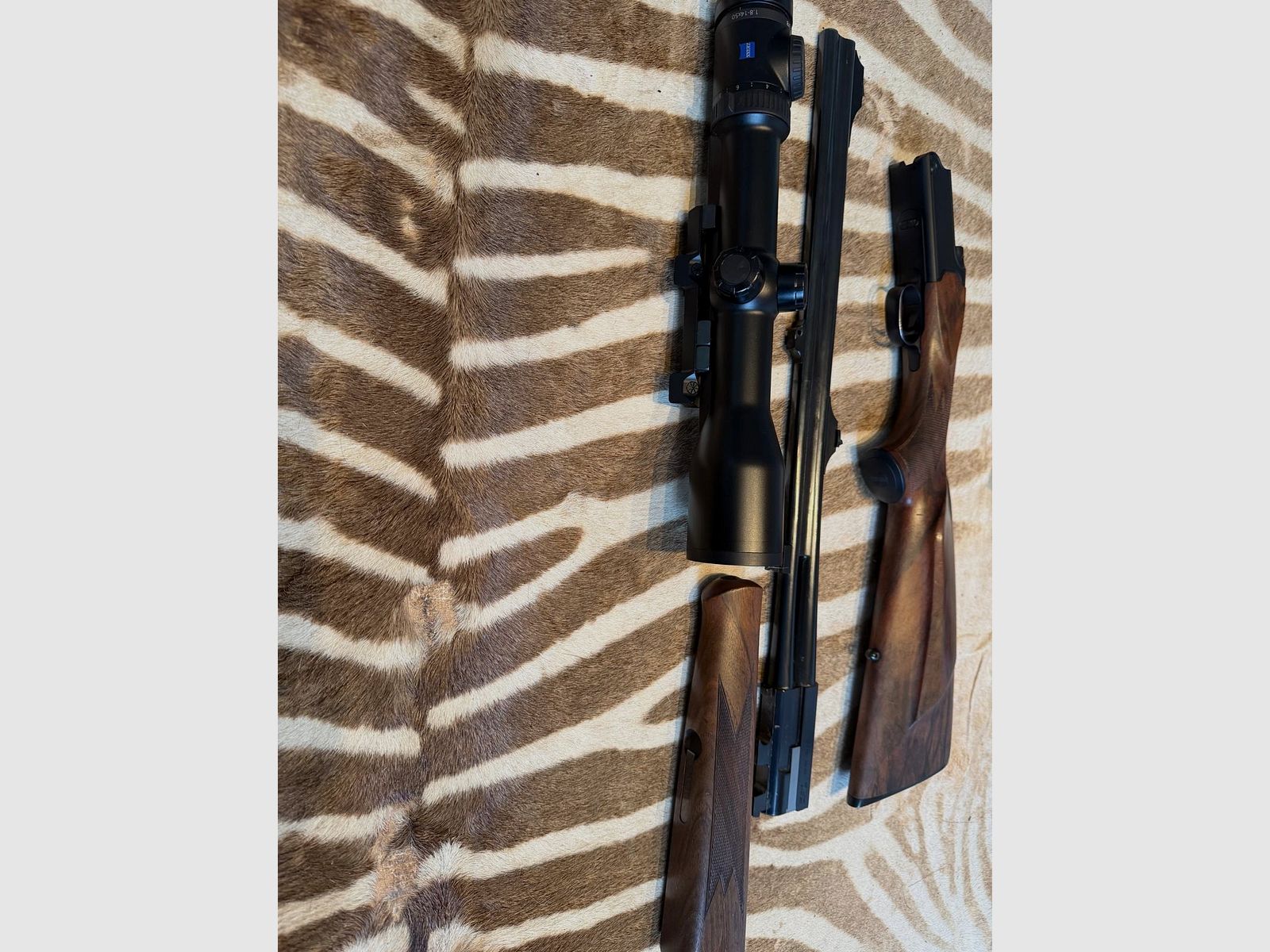 Heym Doppelbüchse 25B - 8x57IRS z Zeiss Victory V8 1.8-14 x 50