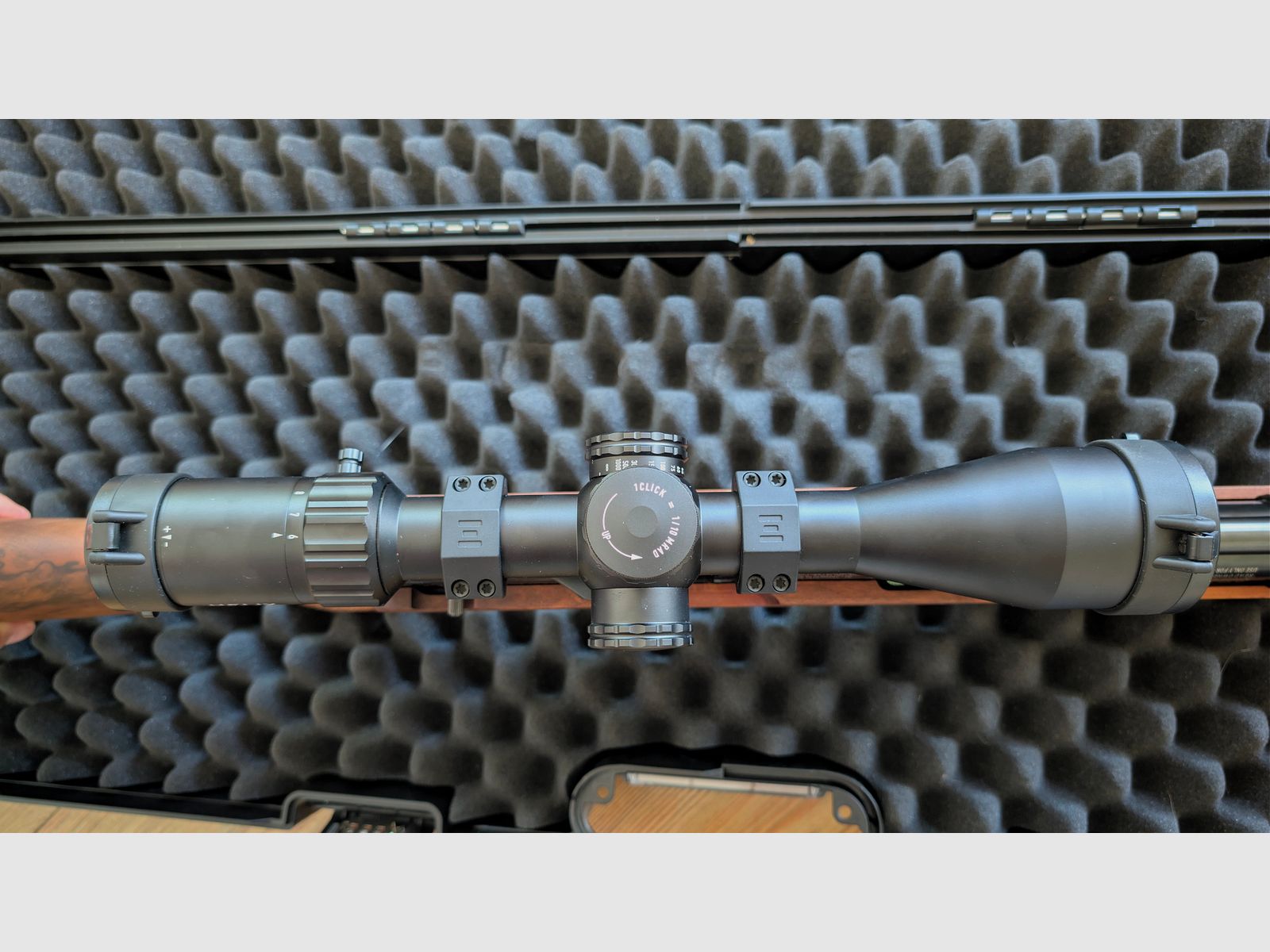 Weihrauch HW100T Set neuwertig mit Element Helix 6-24x50 gen2 FFP MRAD 