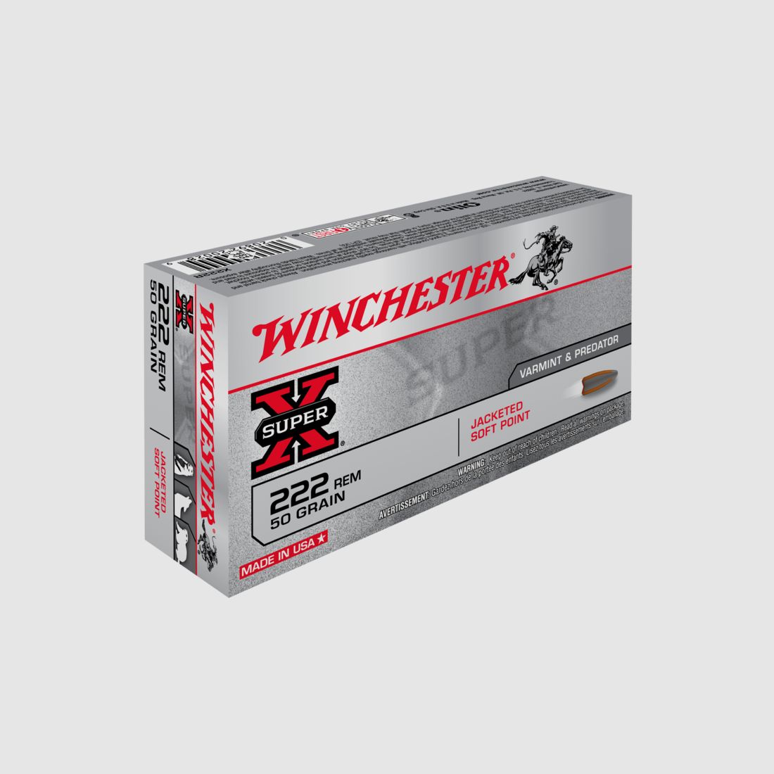 Winchester 222 psp 50gr munitie