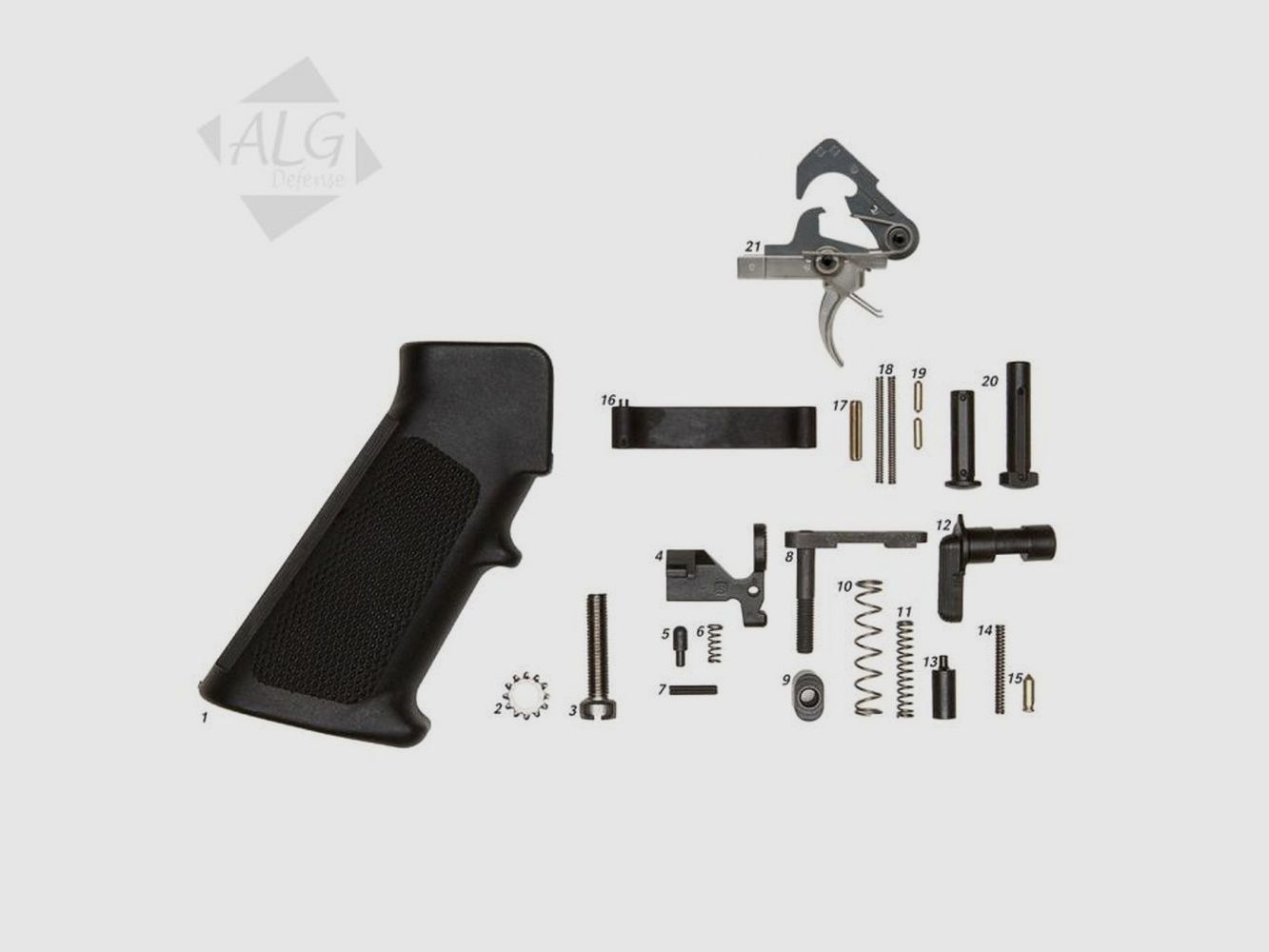 ALG Defence Lower Parts Kit with Grip + ACT