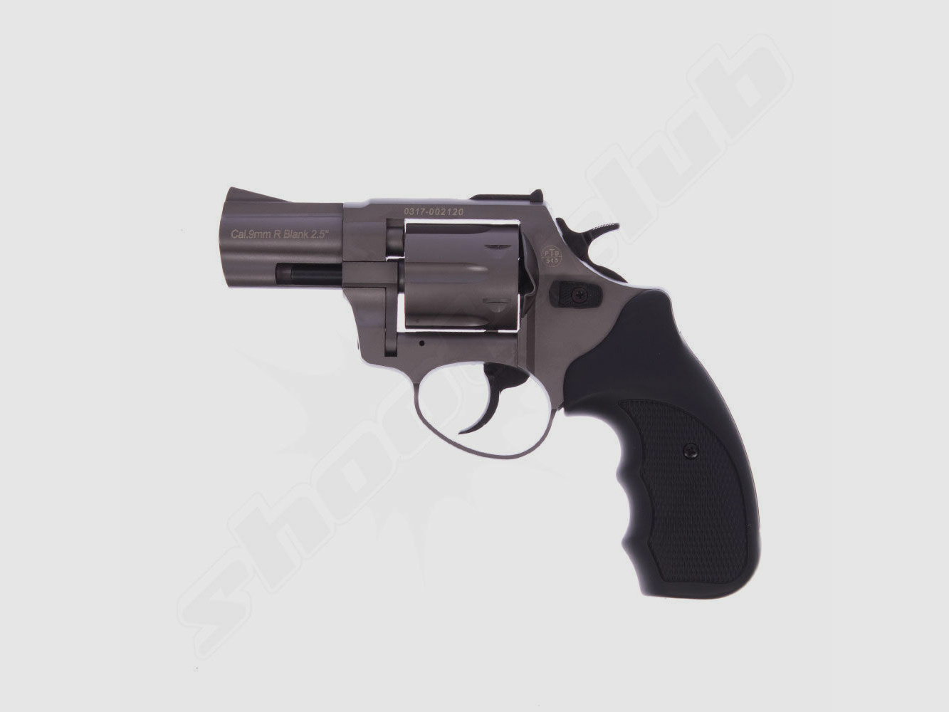 Zoraki R1 2,5 Zoll Titan Schreckschus srevolver 9mm