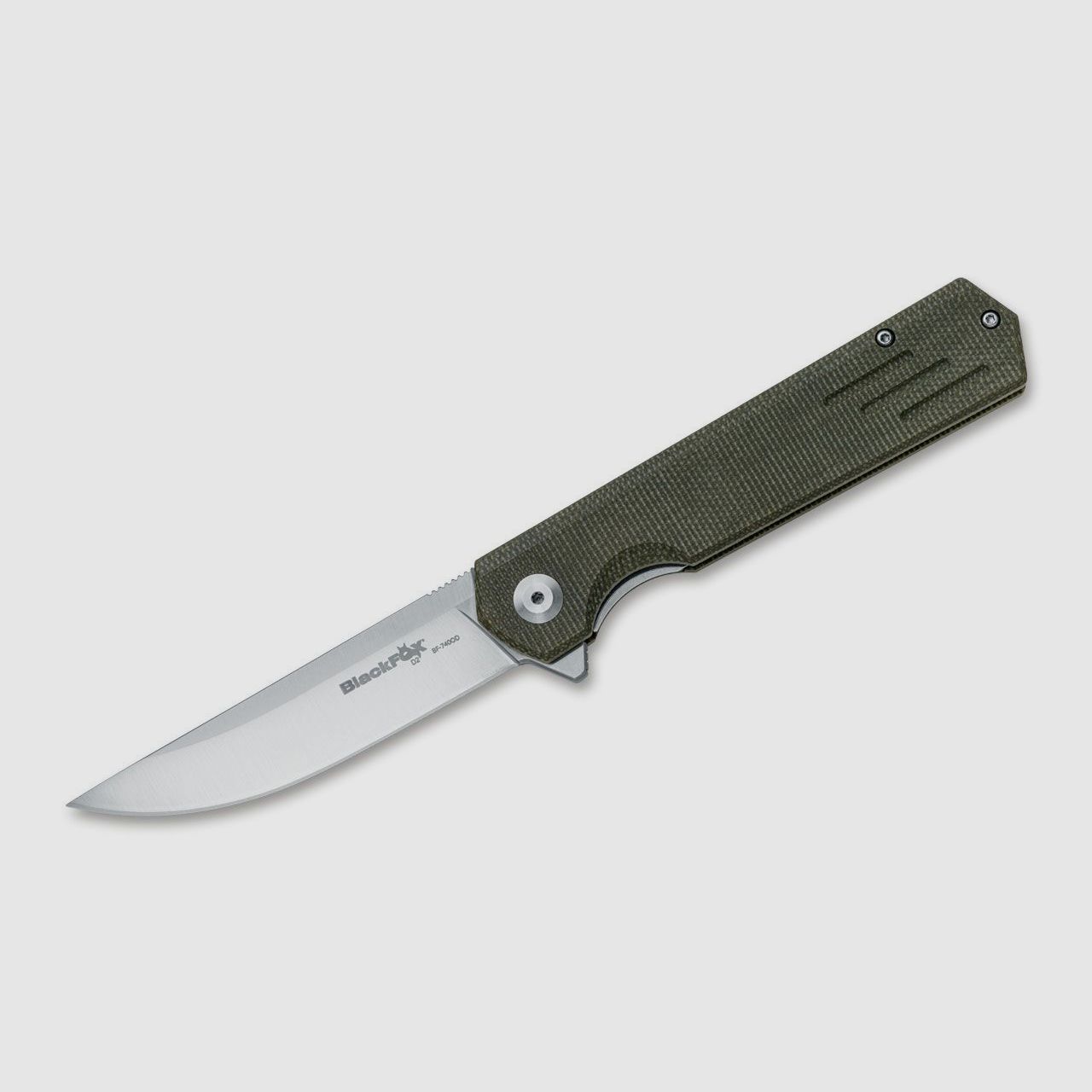 Taschenmesser Revolver Micarta Green