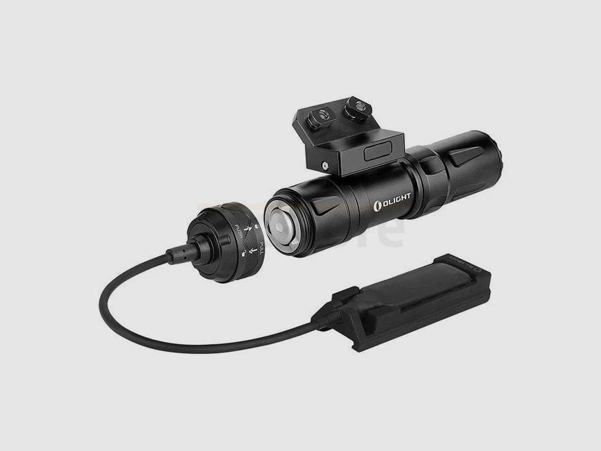 Olight Odin Mini Tactical Flashlight & M-Lok Mount & Tail Switch - Black, image 3 of 5