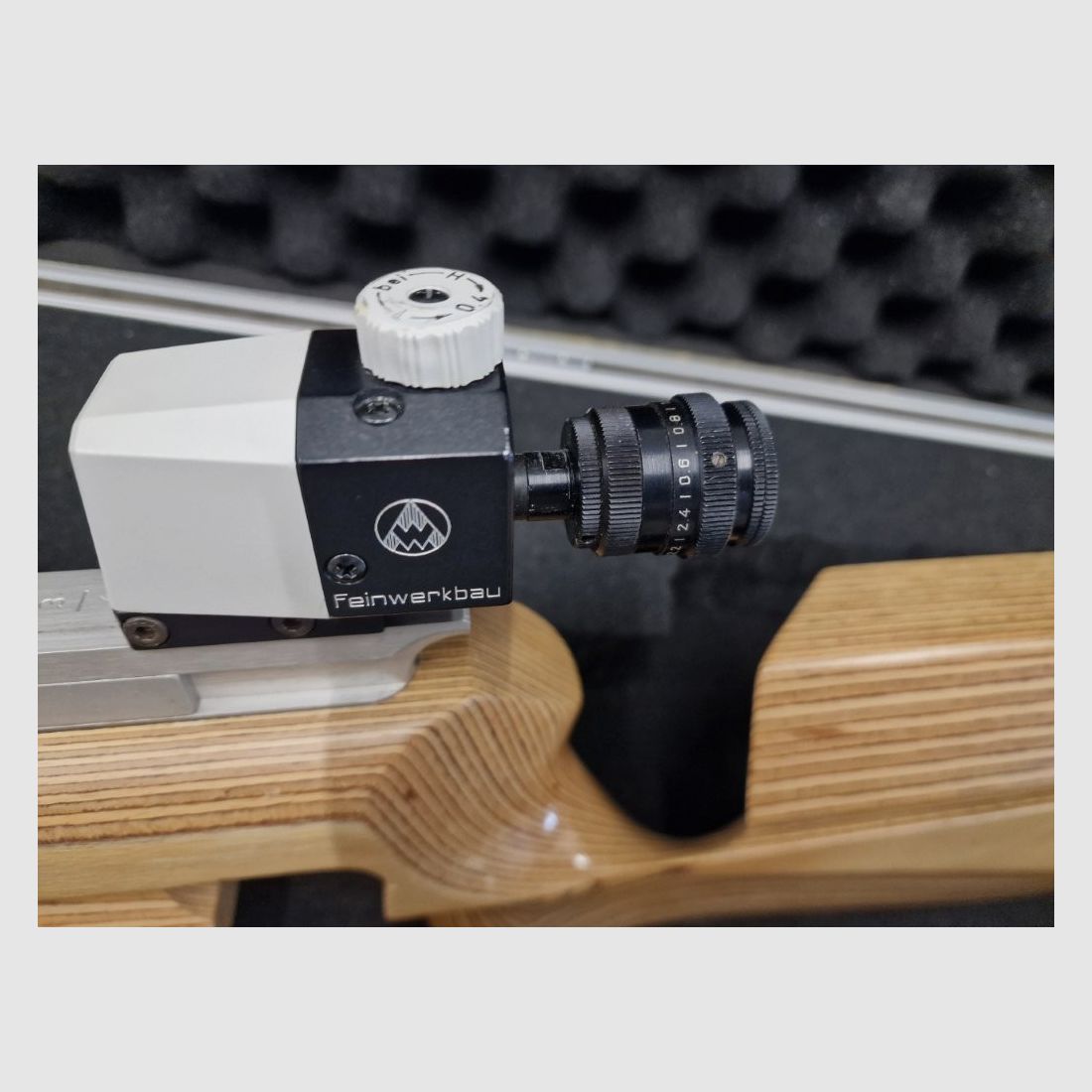 Feinwerkbau Match air rifle C 60 with lots of accessories, overhaul 2024!