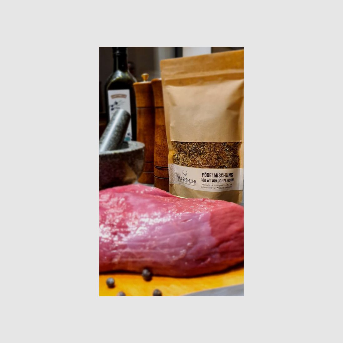 WildRebellen Pökelmischung für Wildrauchfleisch