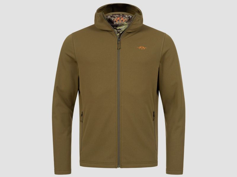 Blaser High-Quality Drain Full-Zip Midlayer Hoody Grün, Bild 1 von 4
