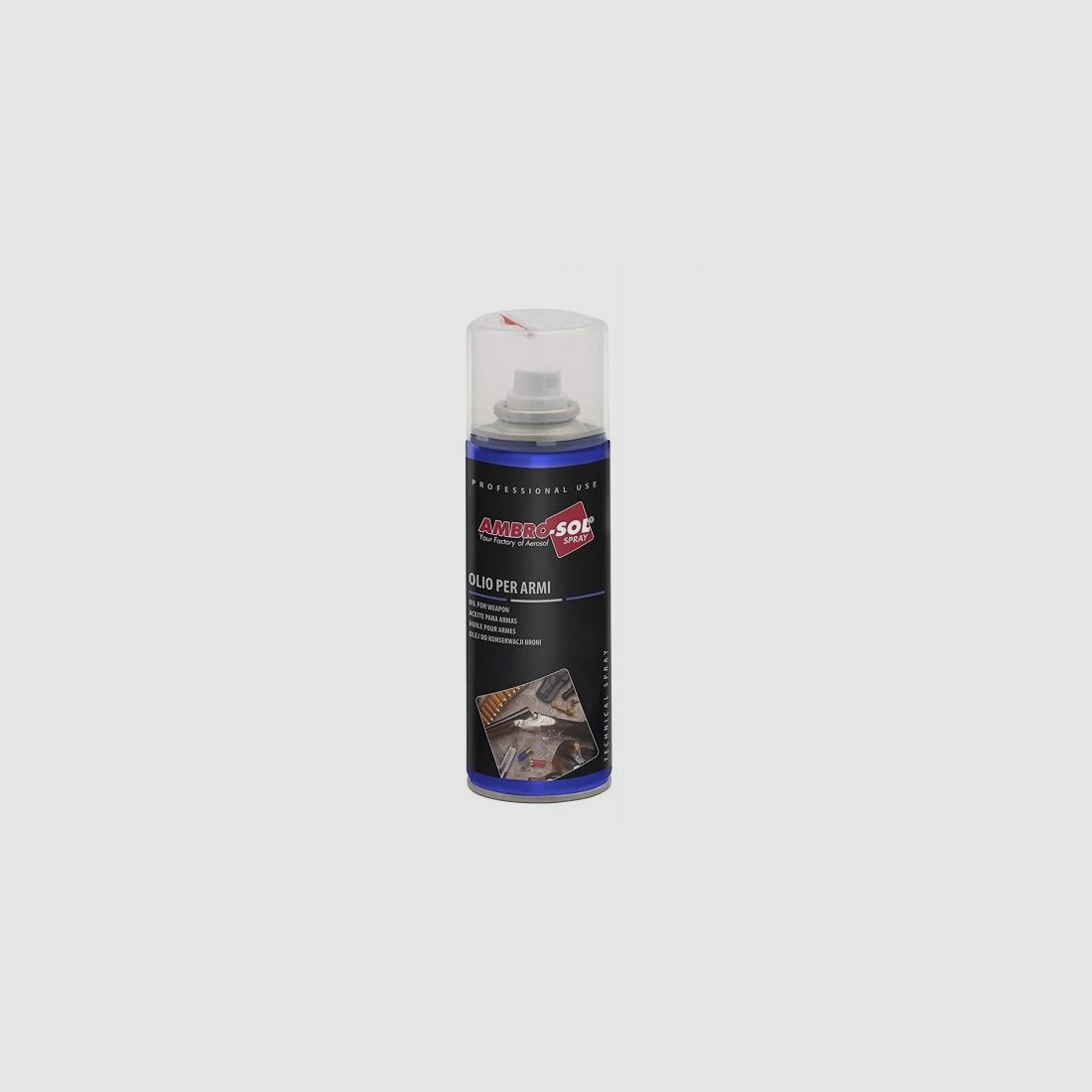 Sprayöl für Waffen Ambro-sol 200 ml Mod. OL106, Bild 2 von 2