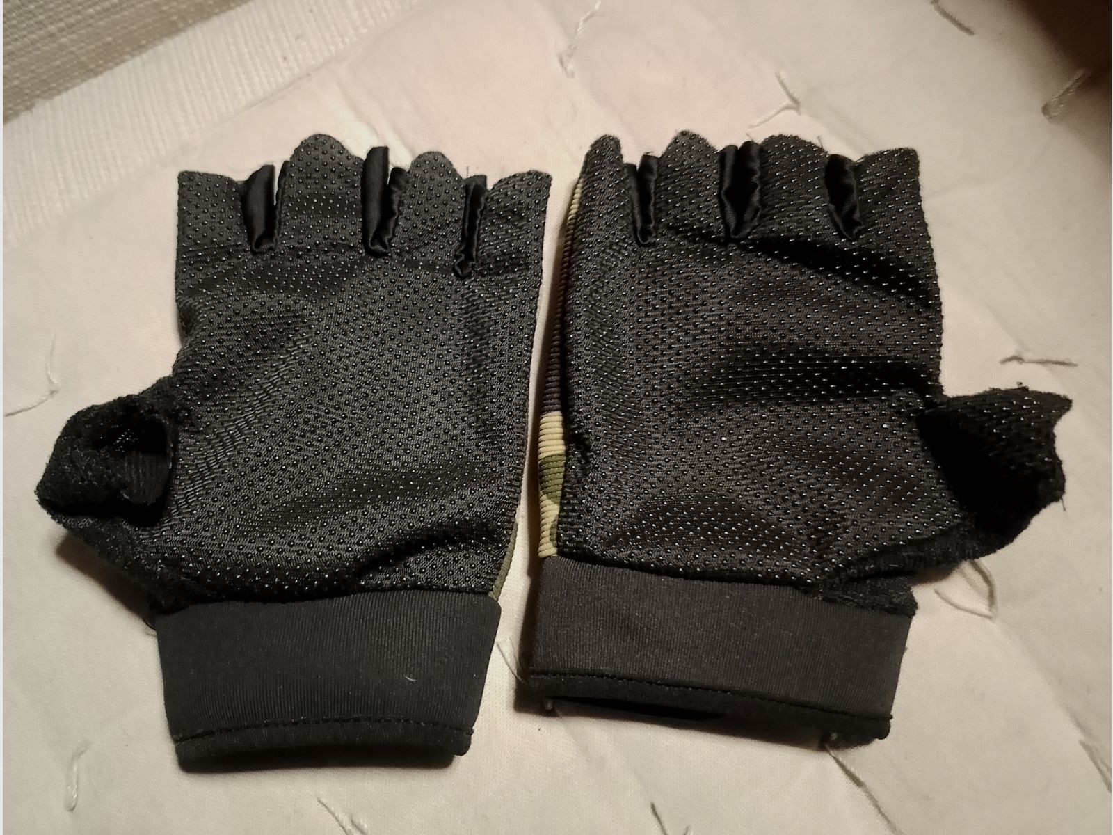 light camouflage pattern fingerless gloves camouflage Airsoft Softair sniper fishing paintball clothing