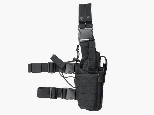 2-Ways Carrying Type Tactical Drop Leg Holster - Black [8FIELDS]