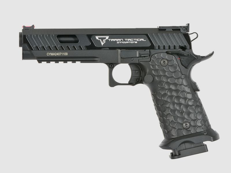 CYMA/EMG CM.138S TTI JW3 Combat Master AEP, schwarz, S-Line mit JEFFTRON Mosfet MICRO, lizensiert