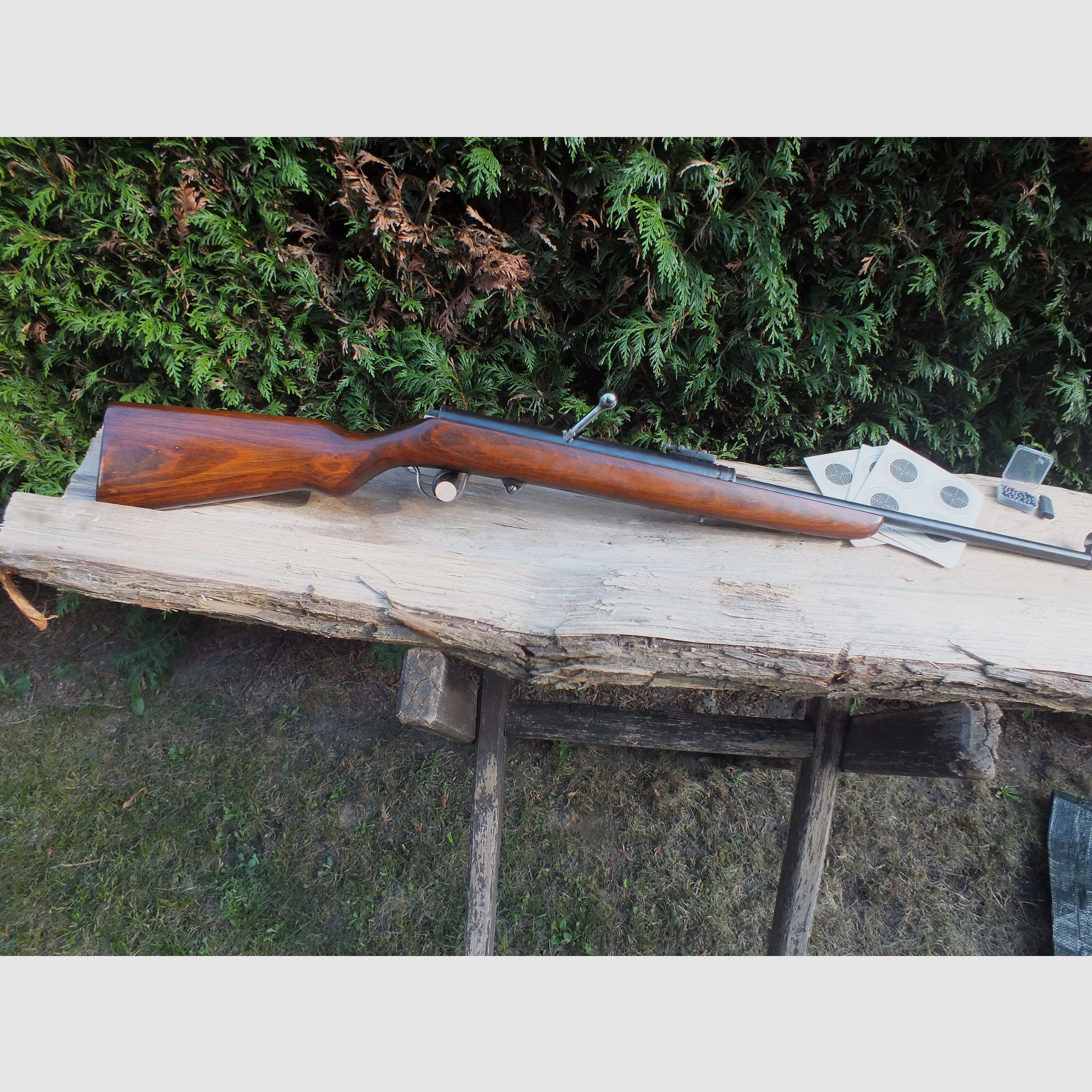 Suhler Repetier- Luftdruckgewehr Haenel 49a, DDR