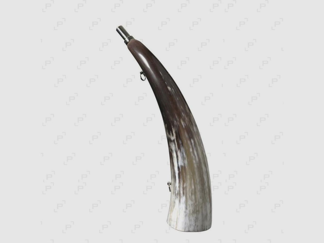 Round Horn Elless 24 cm - Natural Wood - Powerful Sound - For Signaling and Calling in Hunting, image 4 of 5