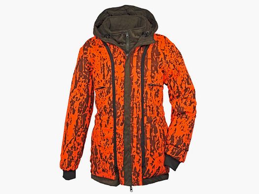 Hubertus Wendejacke Micro Camo Janus Camo Oliv/ Orange