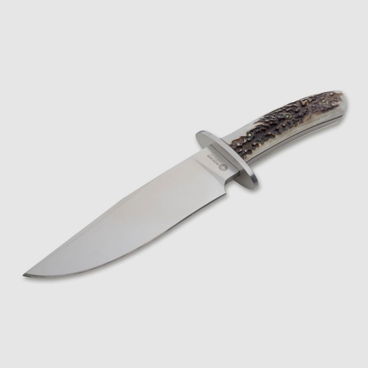 Arbolito Esculta Hirschhorn Bowie mit Lederscheide