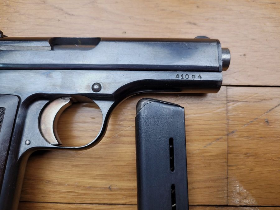 Guter deutscher Ordonnanzpistole – CZ 27 tschechisch – 7,65 Browning – 2 Magazine – BE+, Bild 2 von 11