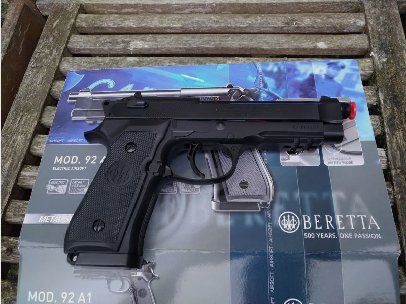 Beretta Mod. 92 A1 Softair 6mm BB AEG Neu