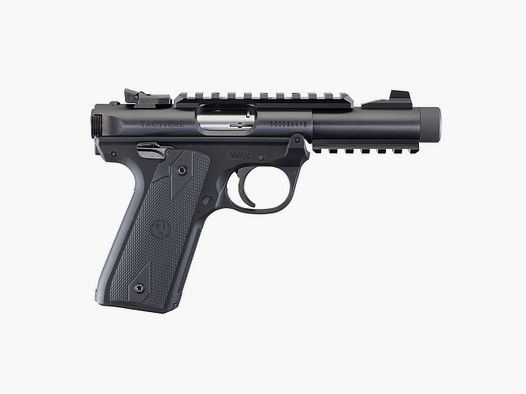 Ruger MARK IV 22/45 TACTICAL .22 LR 4.4"/11.18CM BLUED 1/2"-28