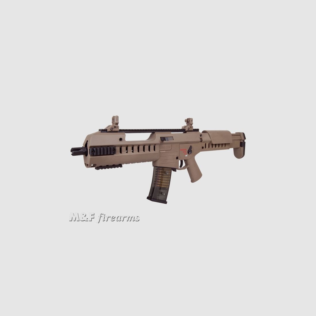 GSG G14 GCS EBB Blowback S-AEG 6mm BB Tan Semi-Auto