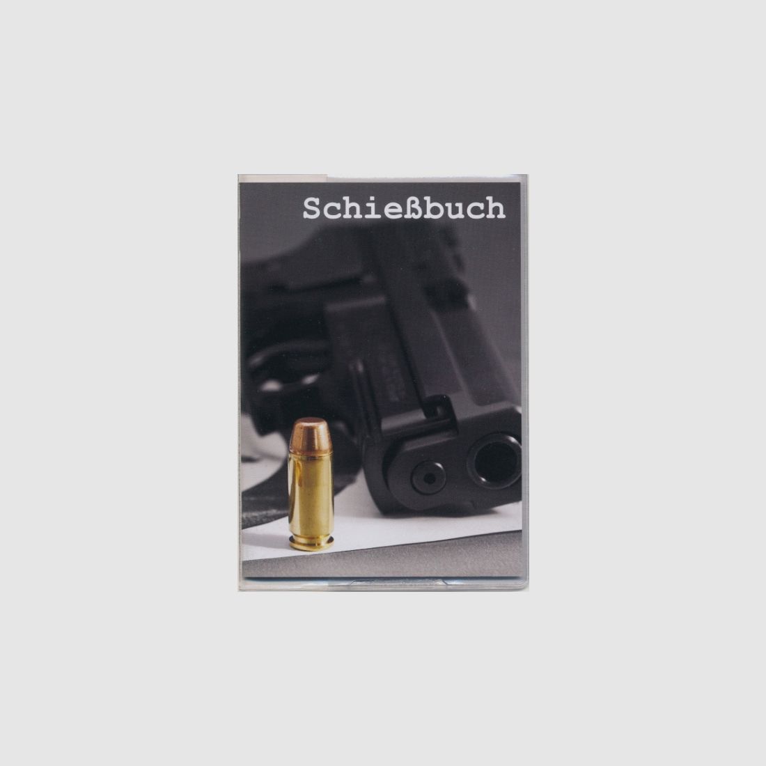 Schießbuch | Schiessbuch für Sportschützen mit PVC Schutzhülle - Motiv Sig Sauer P229 AL SO