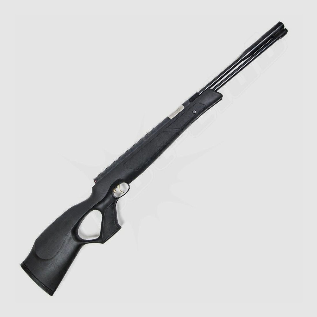 Weihrauch HW 97 luchtgeweer Black Line kal. 4,5 mm in kogelvanger-set