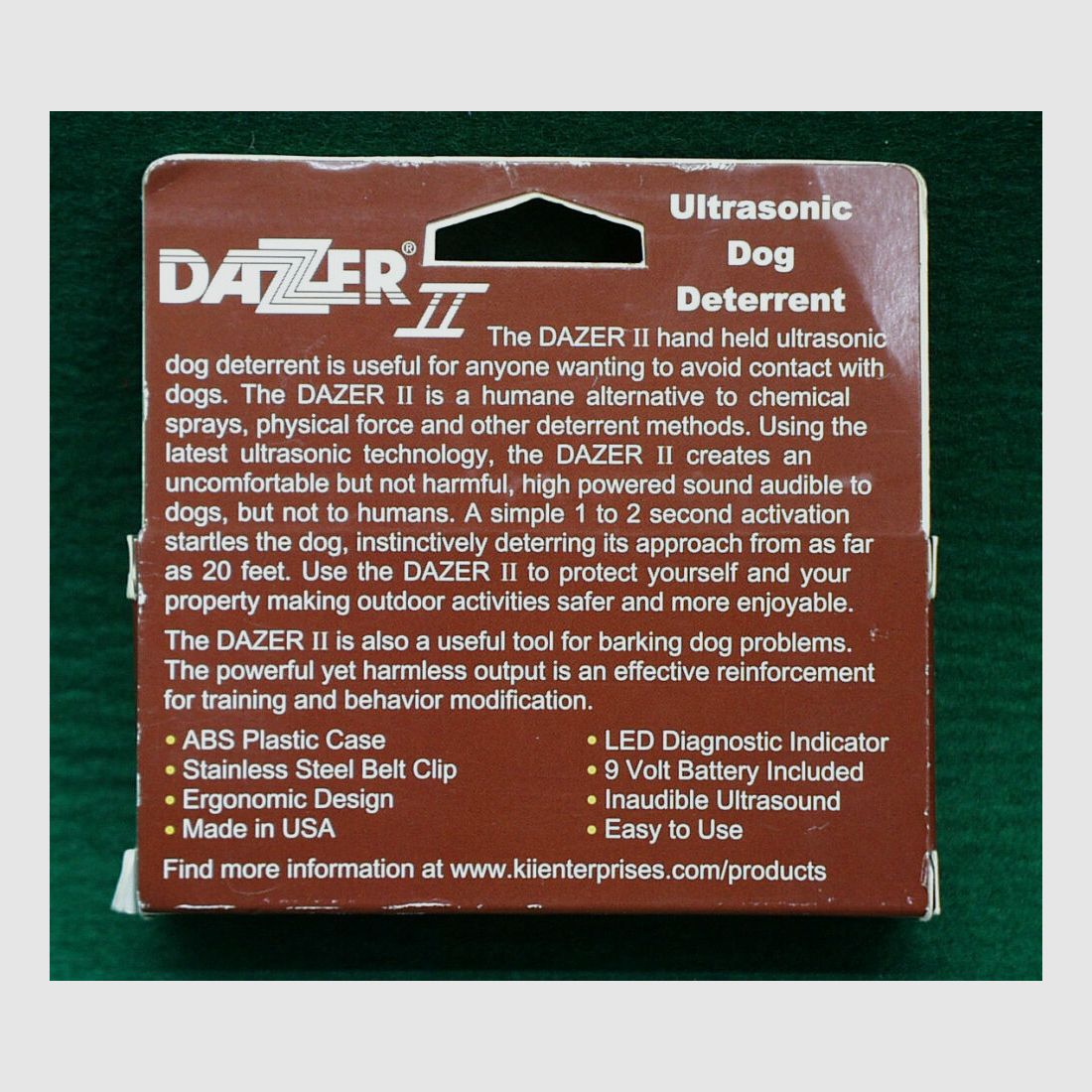 Dazer	 Ultrasonic Dog Deterrent