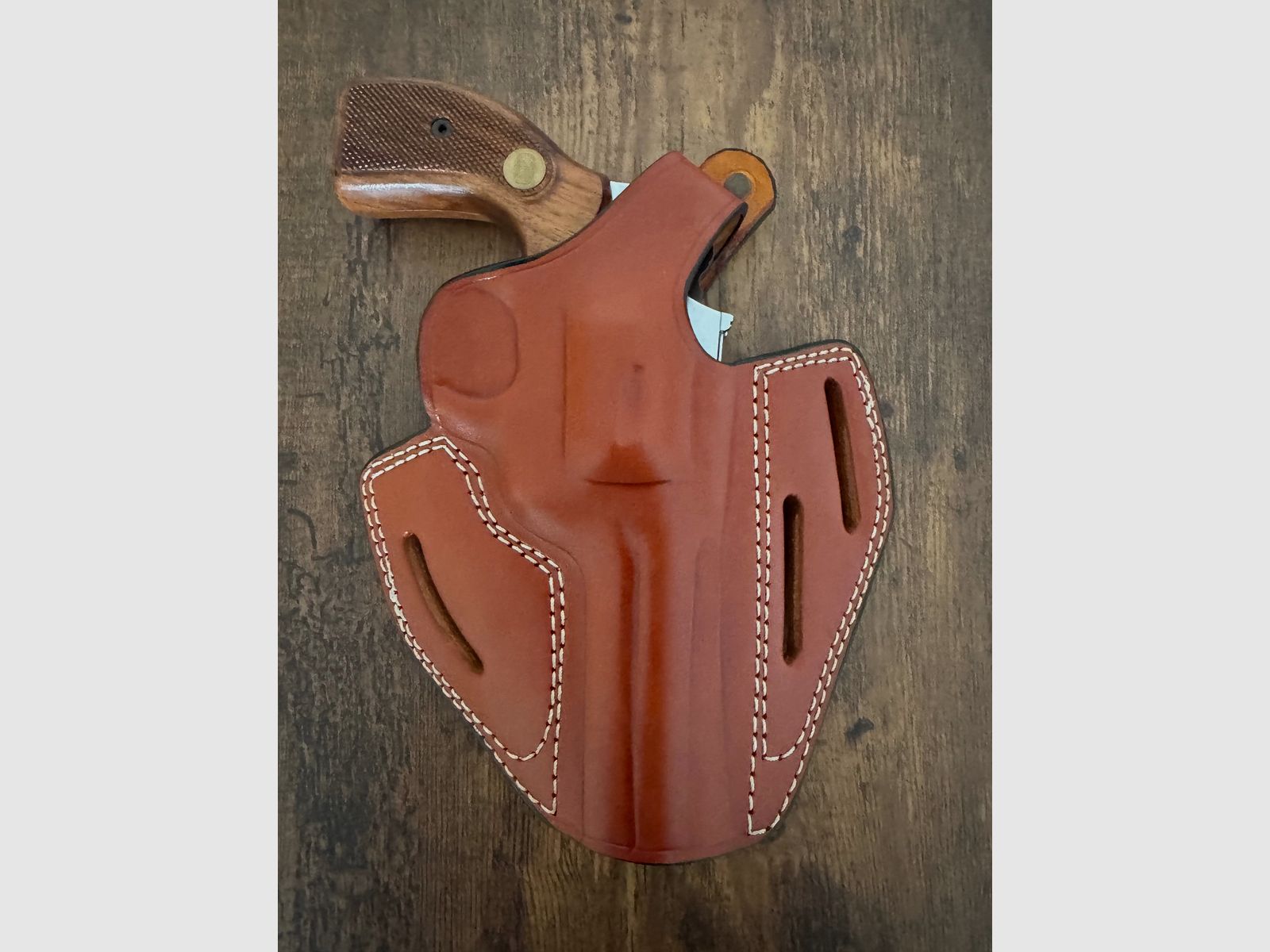 Mauser L100 9mm Chrom Rarytas! Z skórzanym dopasowanym kaburą