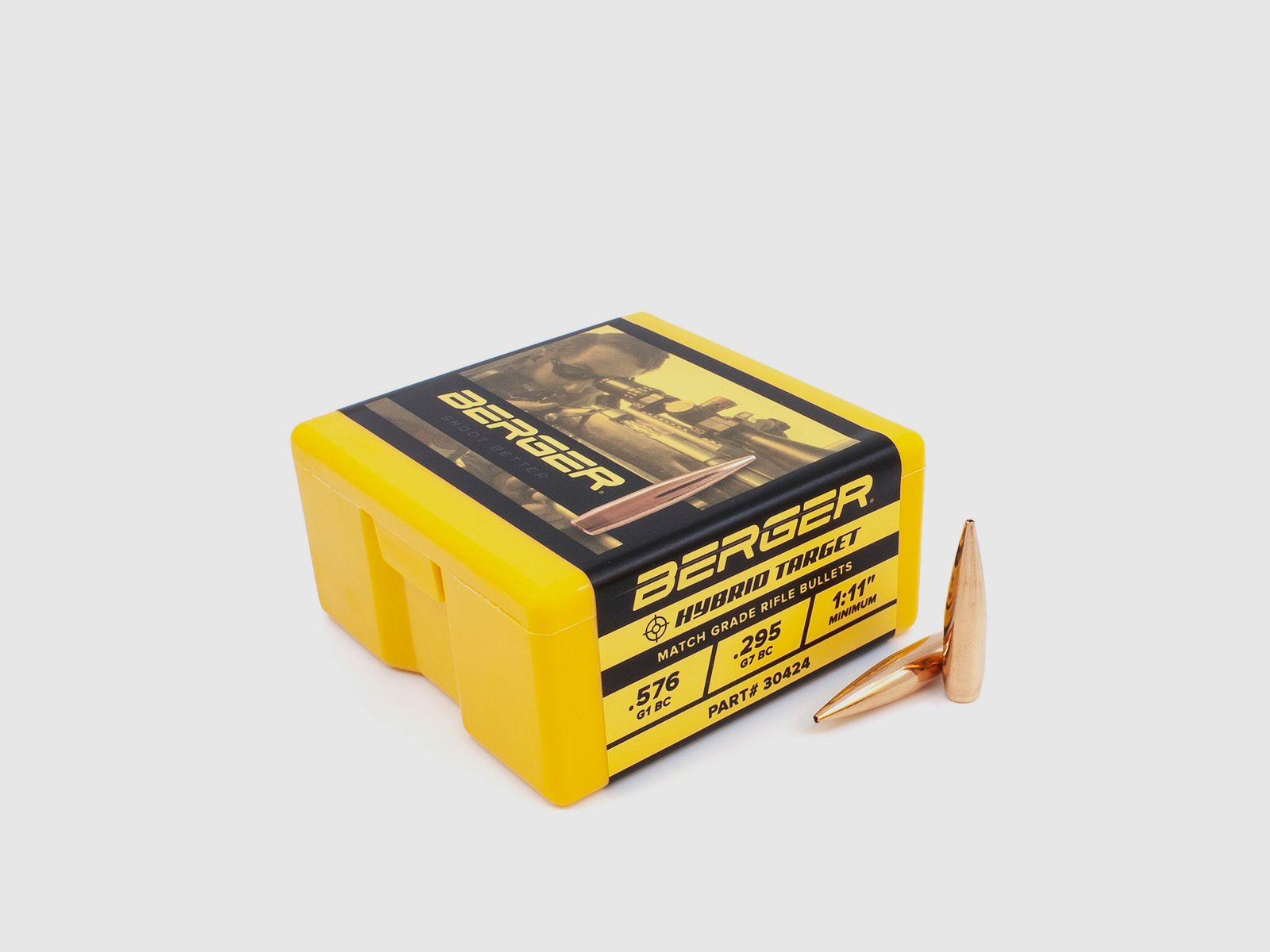 Berger Geschoss .30 Hybrid Target 185GR 100 Stück