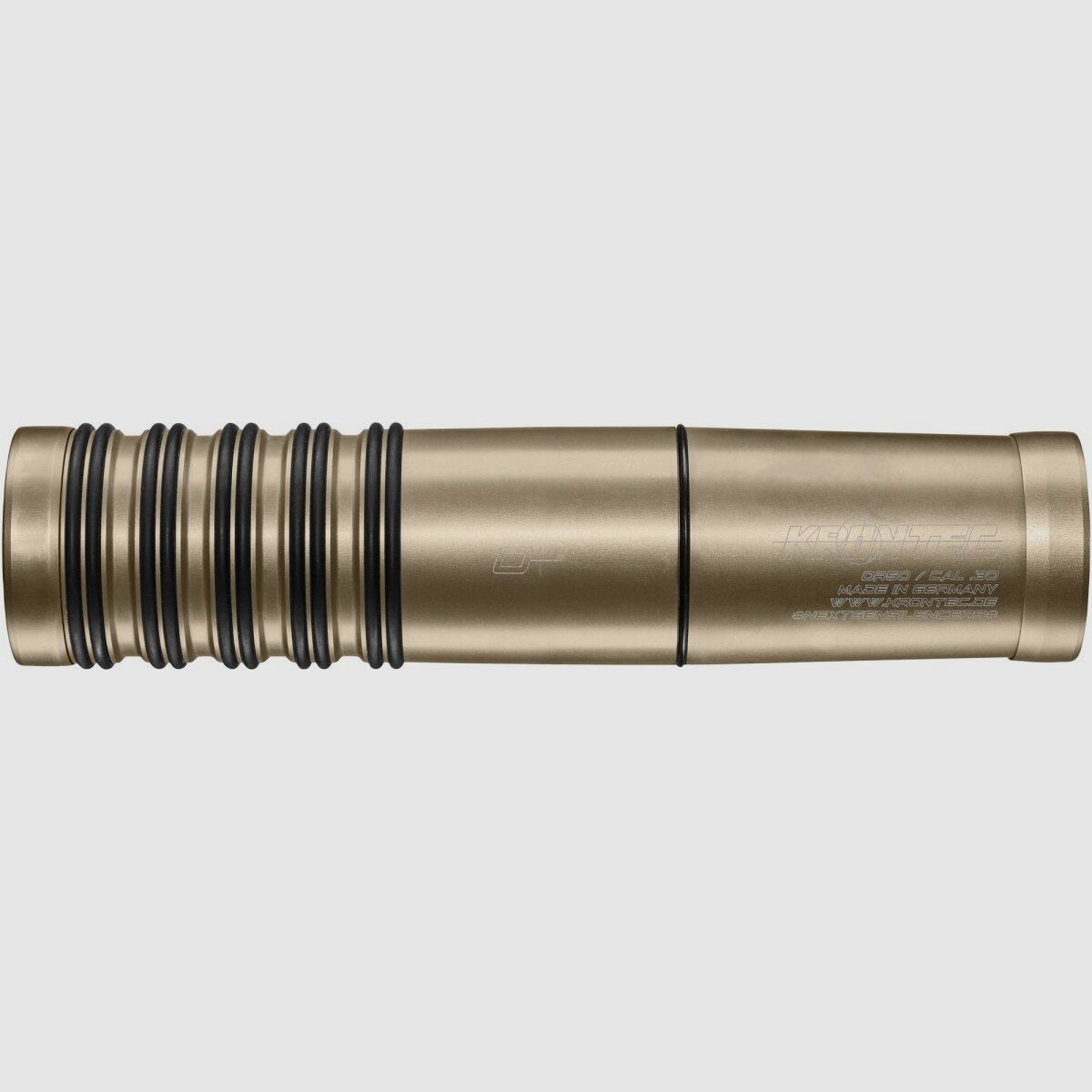Krontec Schalldämpfer OR-50 - Kaliber .264 / 6,5 mm Gewindeart M14x1