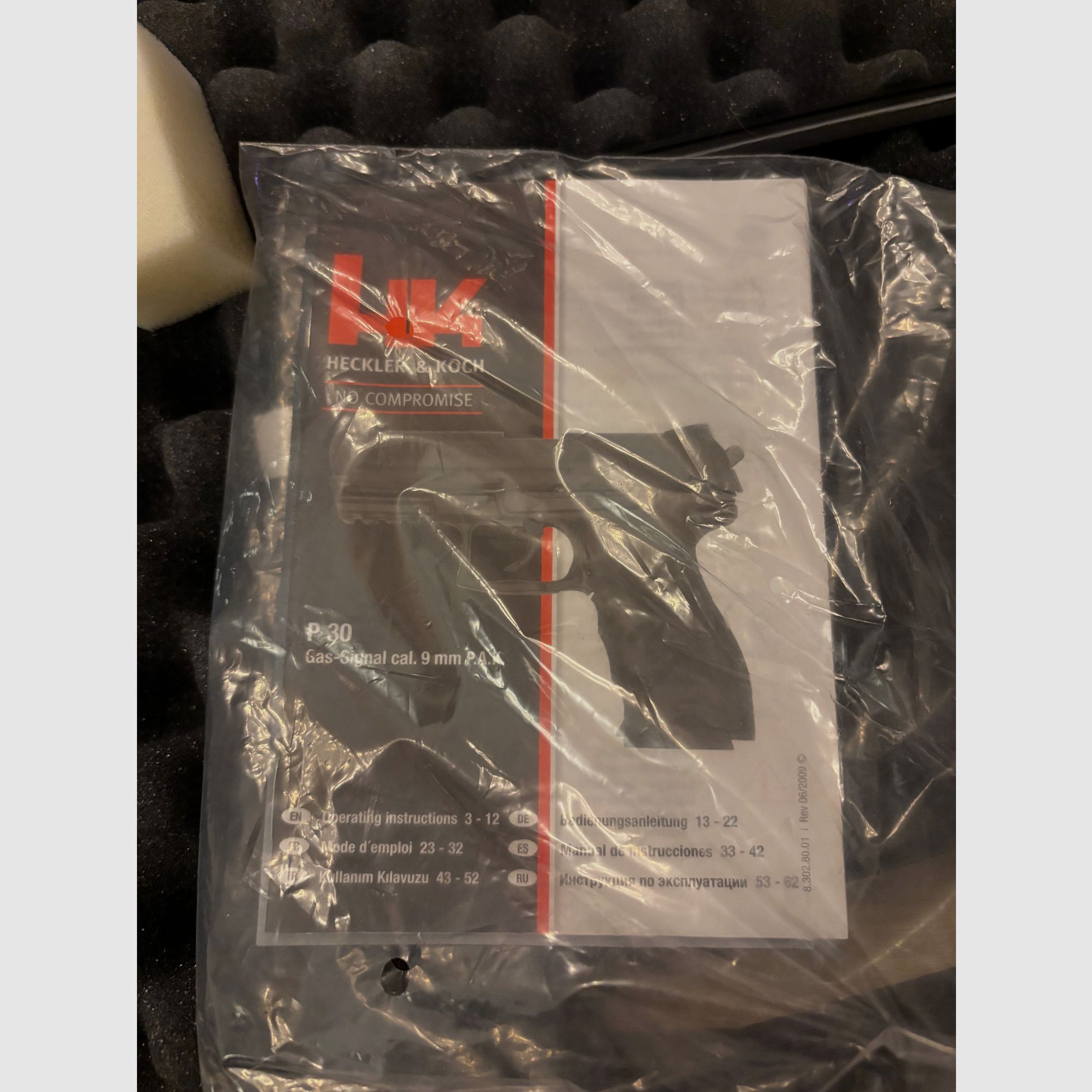 Heckler & Koch p30 gas