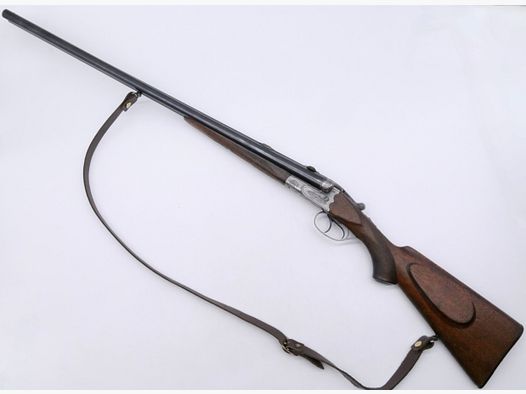 Fucile doppio ETW Suhl 16/70 lunghezza canna 720mm con montaggio a gancio - basi