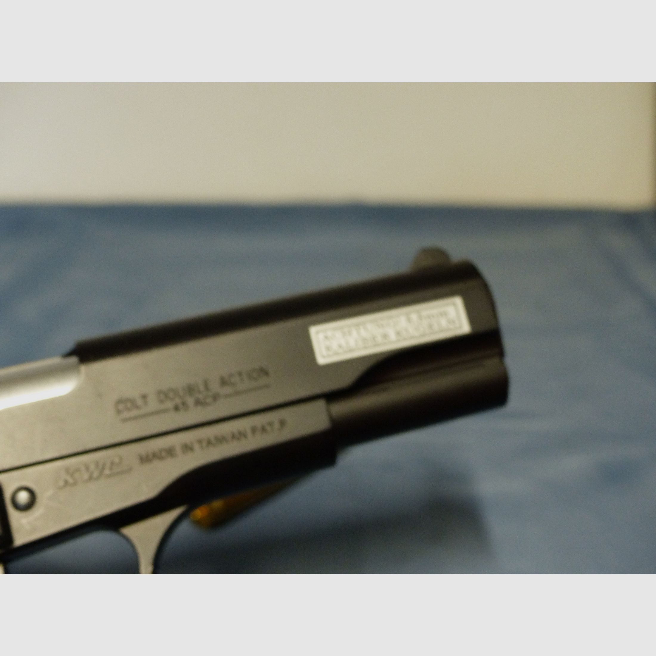 Colt Black Hop Up Type van KWC Soft Air Double Eagle Kal. 5,5mm