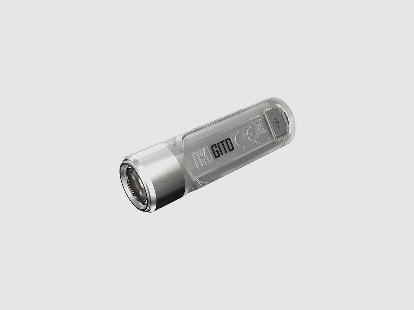 Linterna de llavero TIKI Gris - 300Lm - Modo: UV, imagen 9 de 11