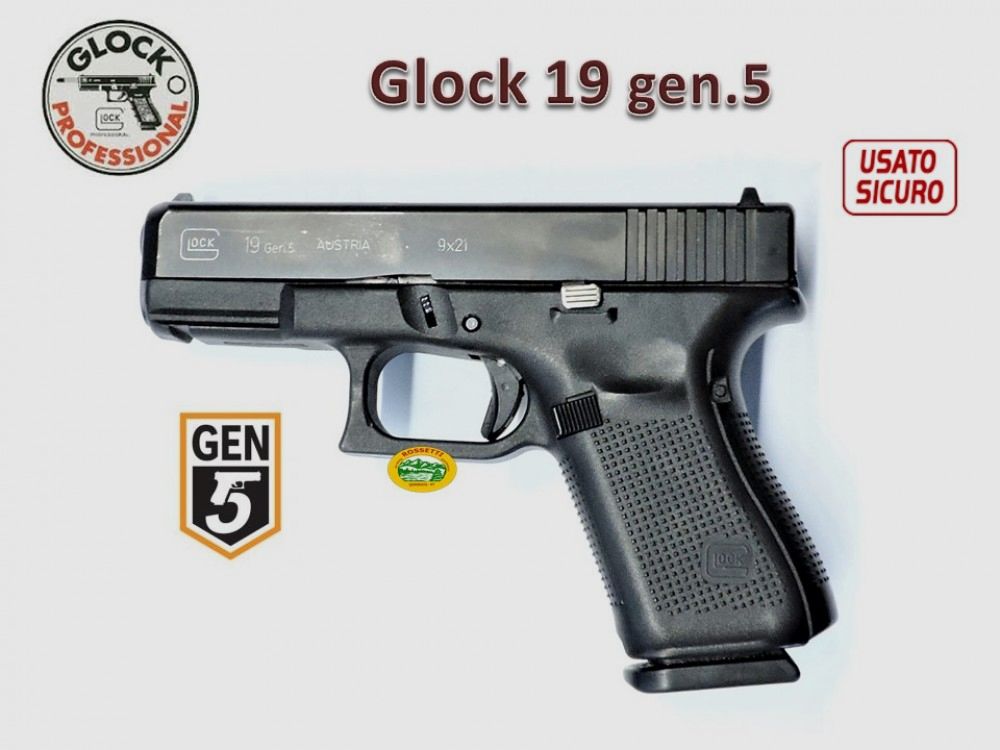 GLOCK 19 FS gen.5 cal.9x19 - ocasión R.16929