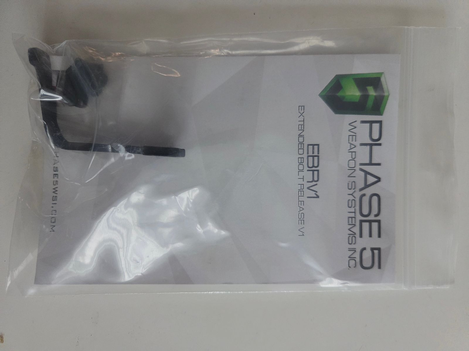 Phase 5 Liberación de Cerrojo AR - Bolt Release