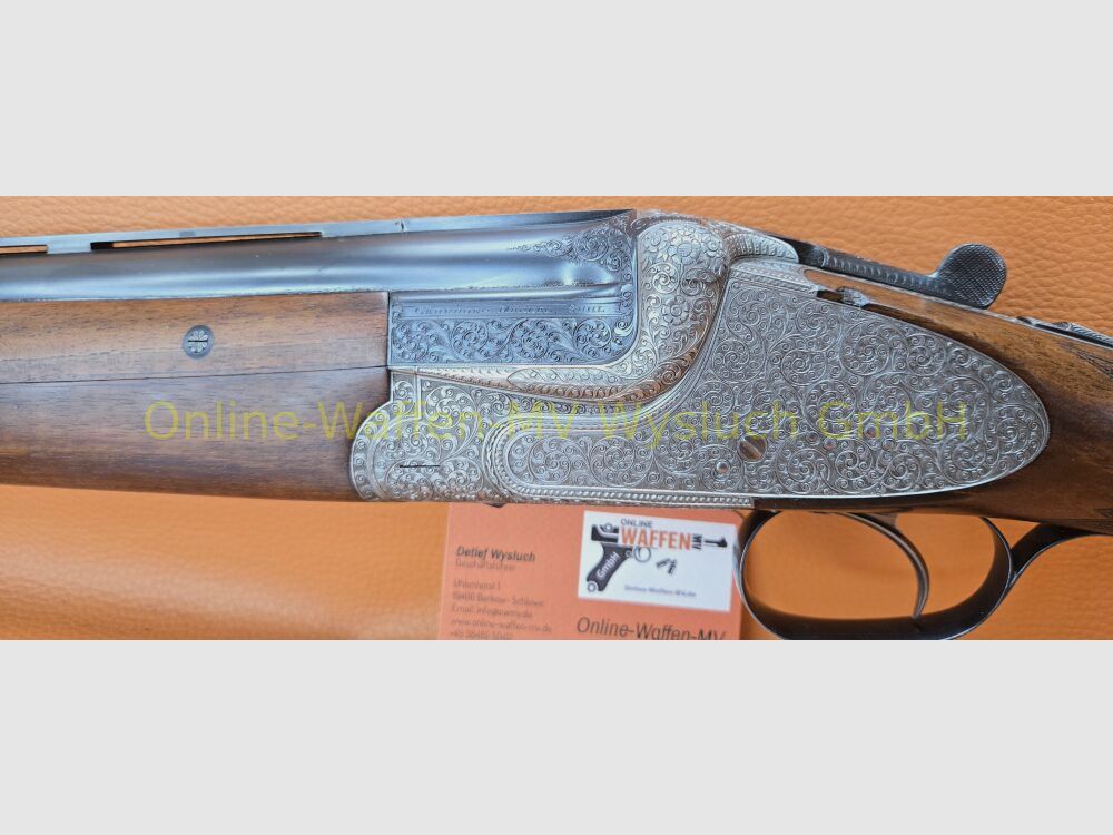 Very rare TOP! Merkel 303 E with side locks Q1