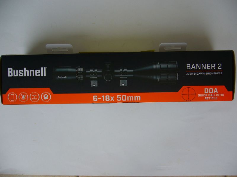 Bushnell Banner 2 Zielfernrohr 6-18x50 DOA QBR. Eine erstaunliche Leistung für kleines Geld.