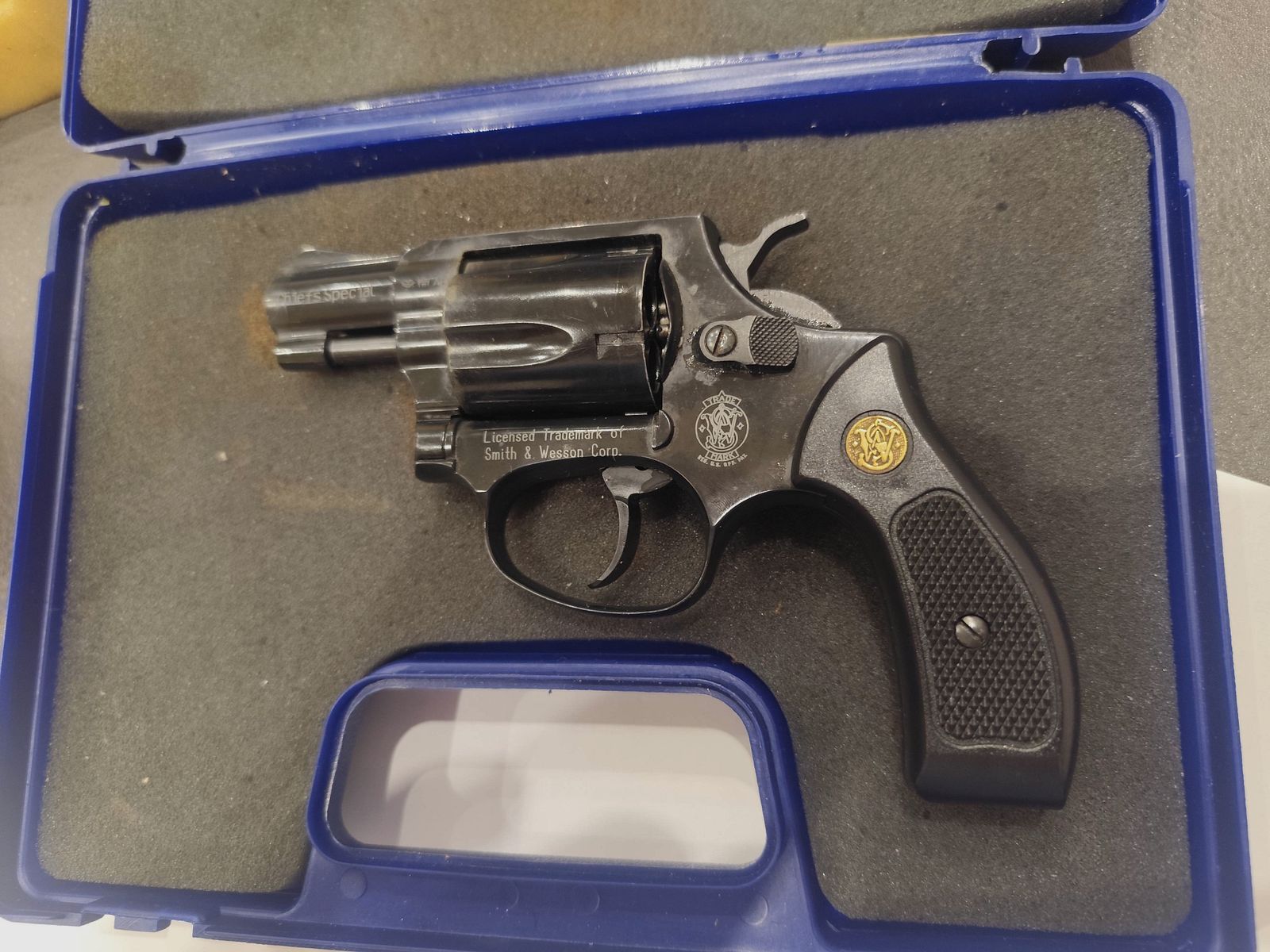 Smith & Wesson Chiefs Special  9mm R.K. - schwarz PTB 503
