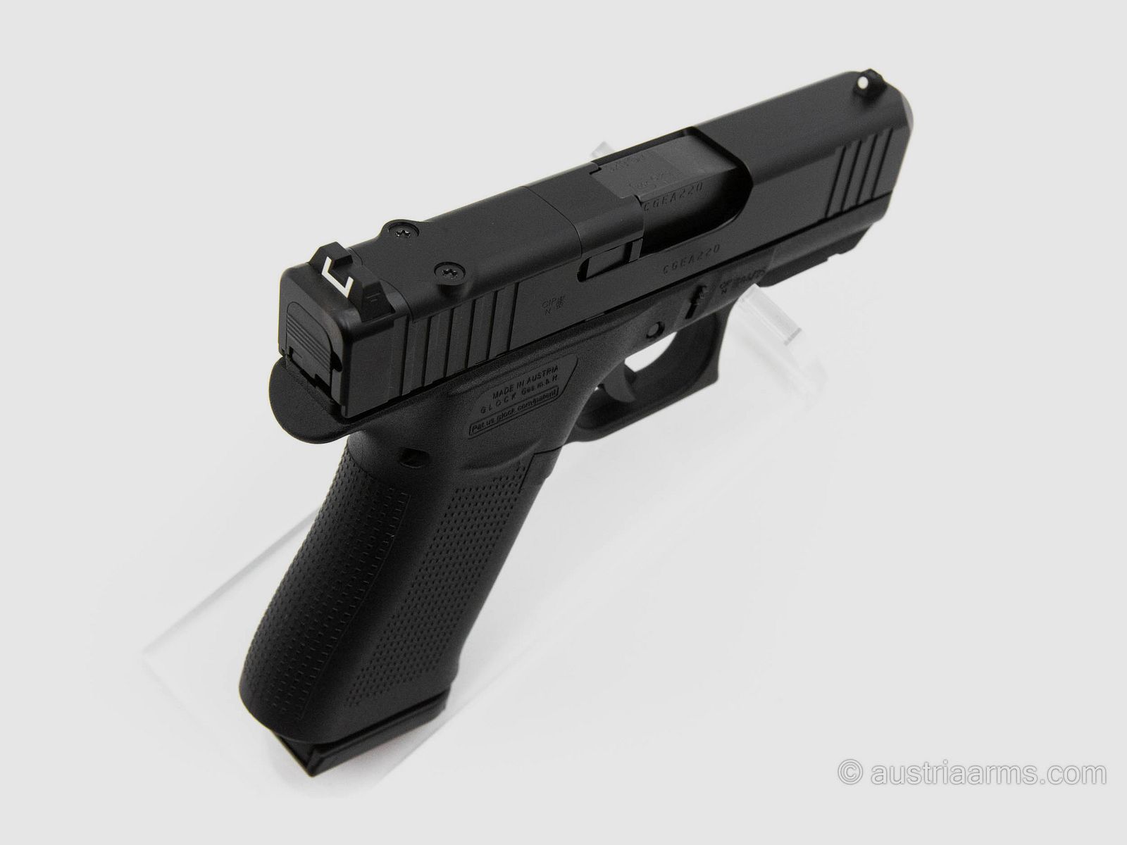Glock 43X MOS, neuwertige Gebrauchtwaffe, 9×19 mm, Bild 5 von 5