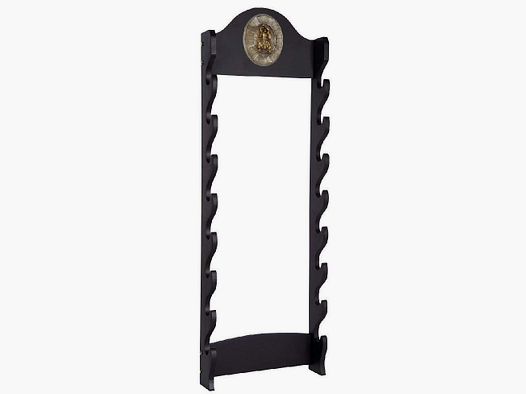 Wandhalter fr 8 Samurai Schwerter Schwertstnder Schwerthalter