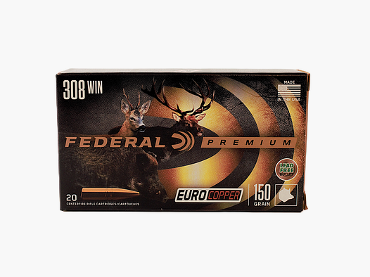 Federal 308win eurocopper 150gr