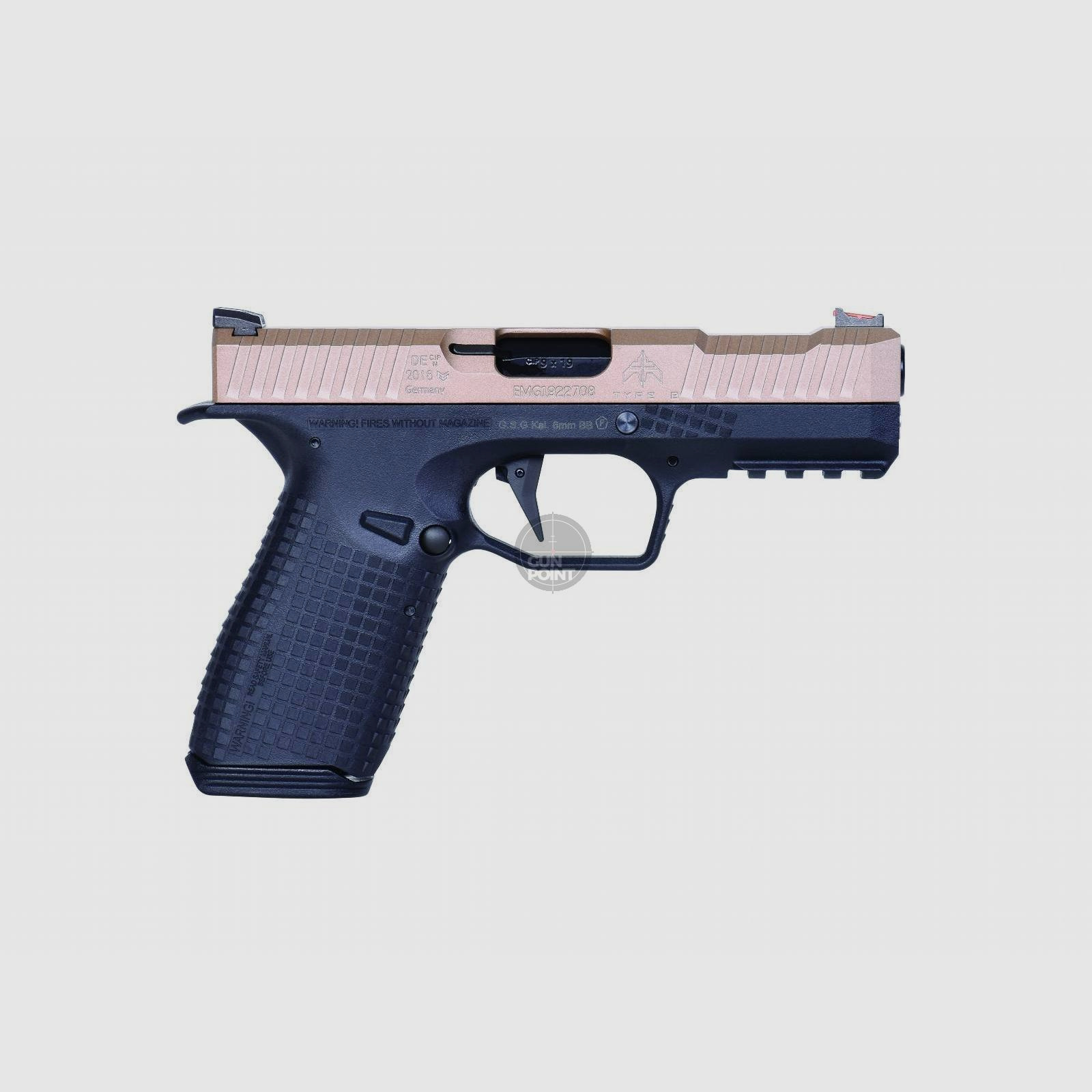 Softair - Pistole - EMG/Archon Firearms Type B Pistol GBB - ab 18, ber 0,5 Joule