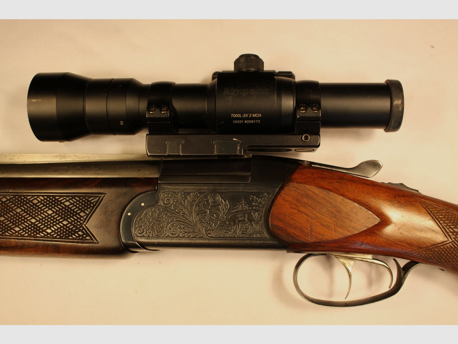 Brno Arms BBF für den Drückjagd-  Durchgehschützen in 12/70 und 7x65R.