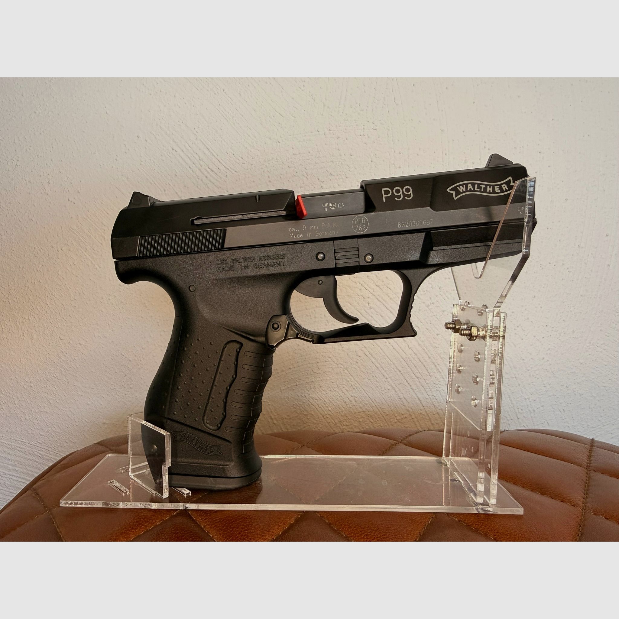 Walther P99 neuwertig, mit Koffer und Zubehör