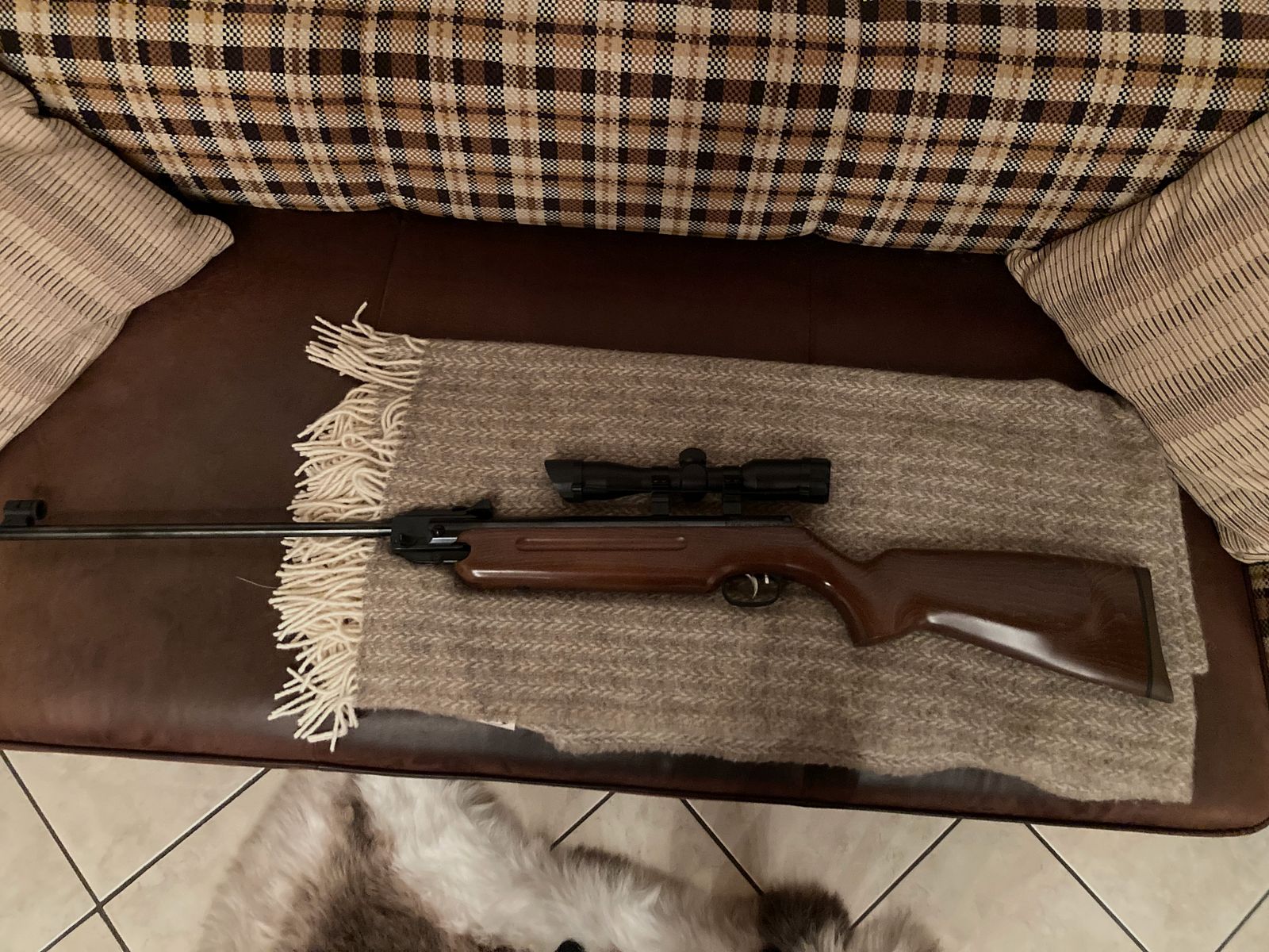 Weihrauch HW 35 4,5mm + Walther 4x32 + Exportfeder